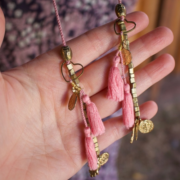 Alicia Bell Cotton & Silk Violet/Blue Peasant Boho Sleeveless Floral Midi Dress - Picture 5 of 16